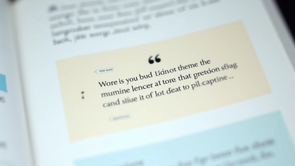 Ukázka pull-quote designu s dekorativními prvky a responsivníLayoutem